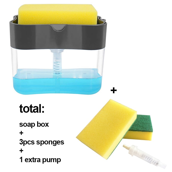 Dispensador De Sabão Para Esponja