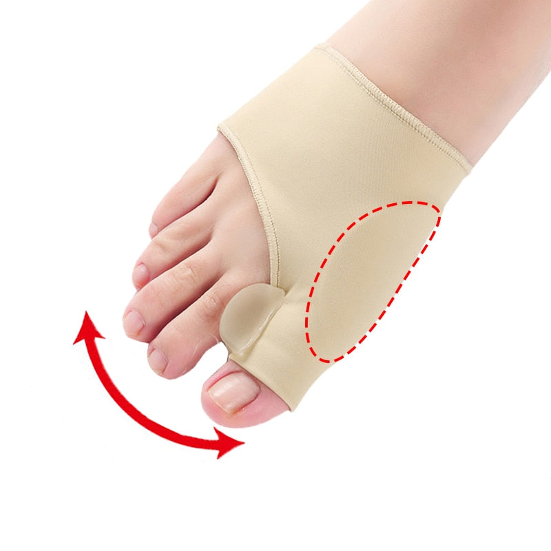 Joanete Ultra Flex - Par de Meias de Correção Ortopédica.