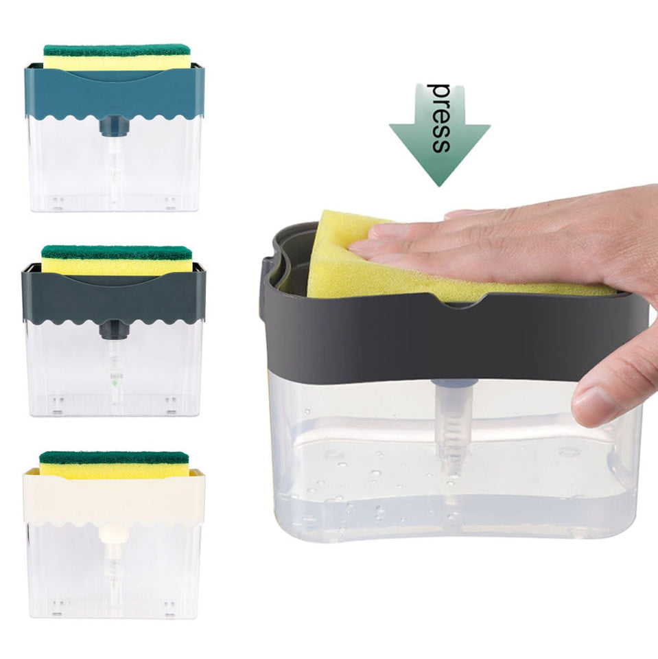 Dispensador De Sabão Para Esponja